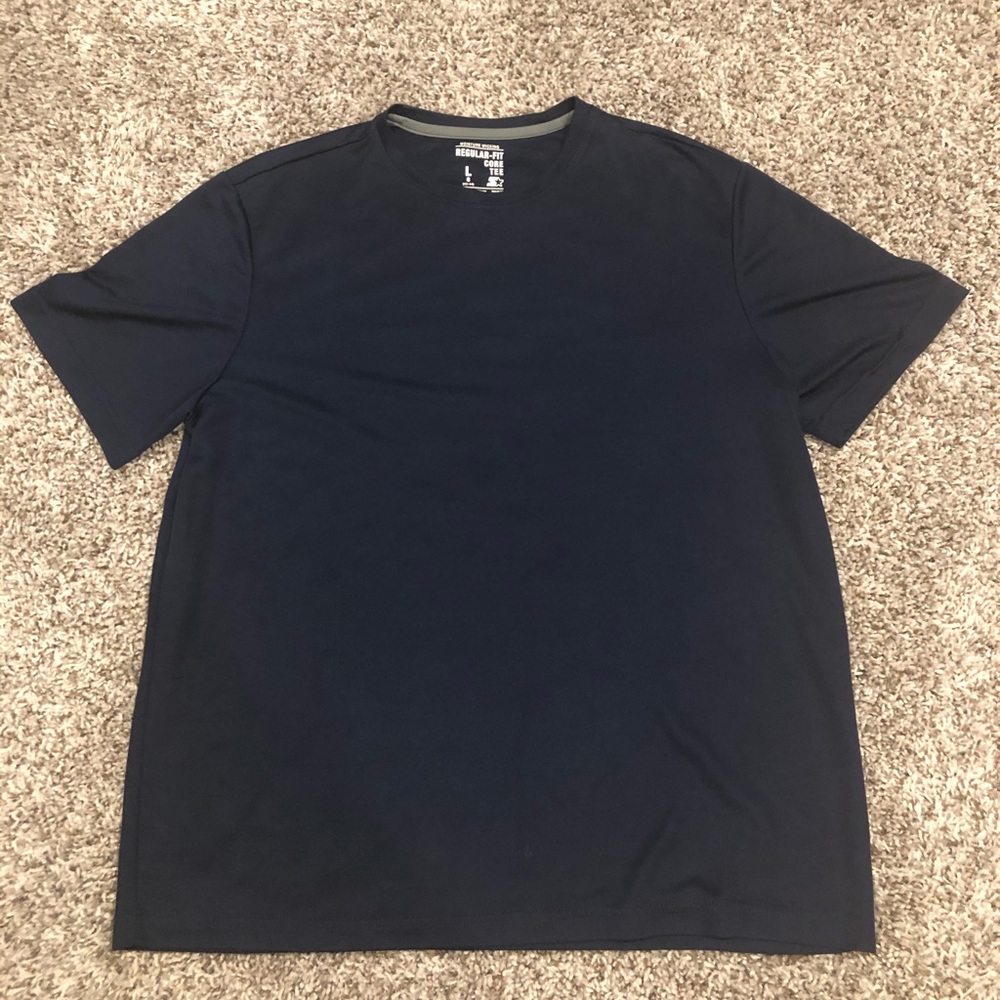 Dark Blue Dri-Fit shirt